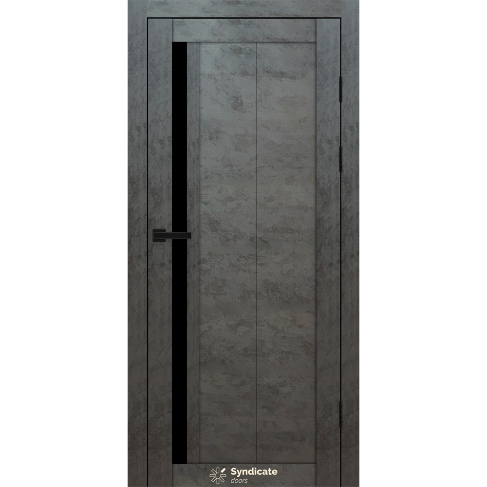 Міжкімнатні двері Syndicate Doors SD-PVC-124 BLK